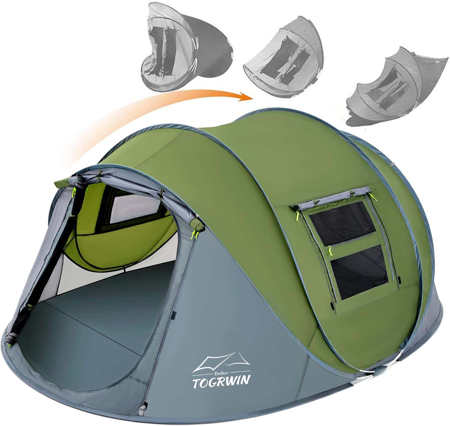 Torgwin 4 Personas Easy Pop Up Tent Implay