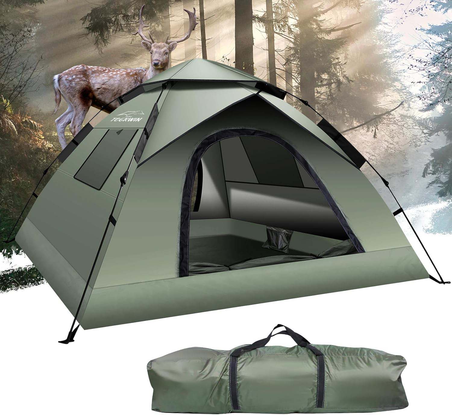 Torgwin Instant Pop Up Ups para acampar