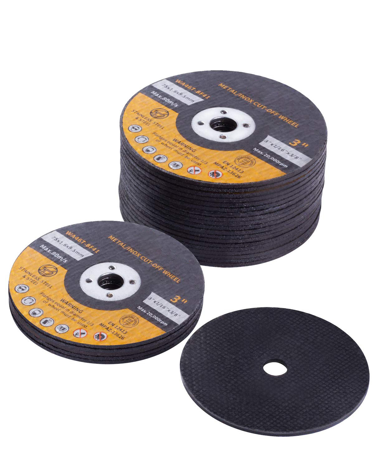 Discos de corte de resina Torgwin para cortar acero y PVC